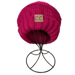 C.C. Winter Pom Pom Knit Hat
